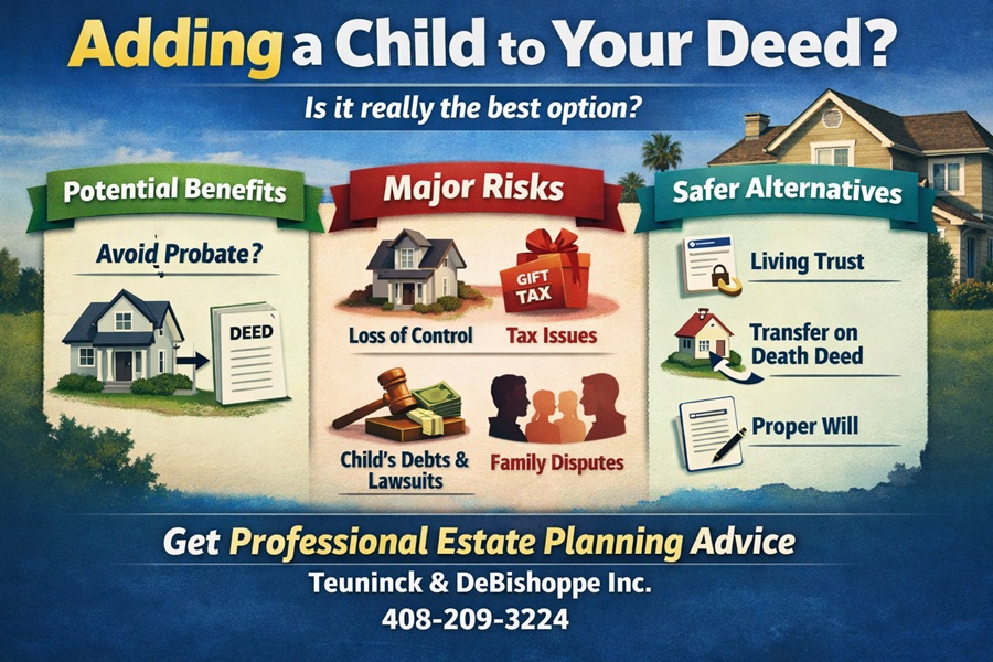 Adding a Child to Your Deed: Pros, Cons, and Safer Alternatives
